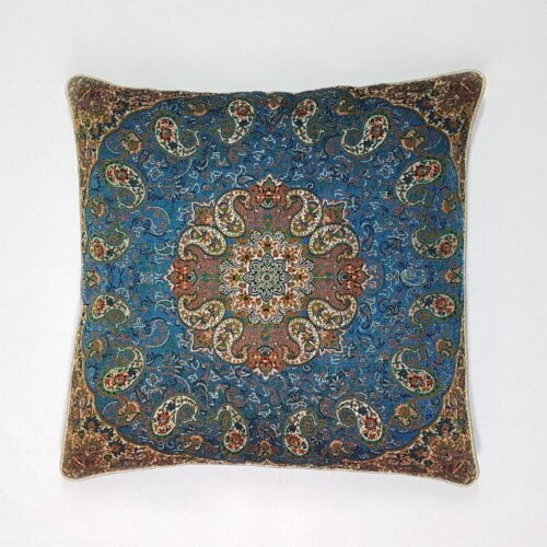 elegant blue termeh cushion cover 65b04c67d958d